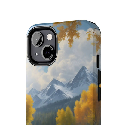 Aspens in The Mountains Tough Phone Cases Nature Phone Cover Outdoor Adventure Gift Protective Cases Wildlife-Inspired