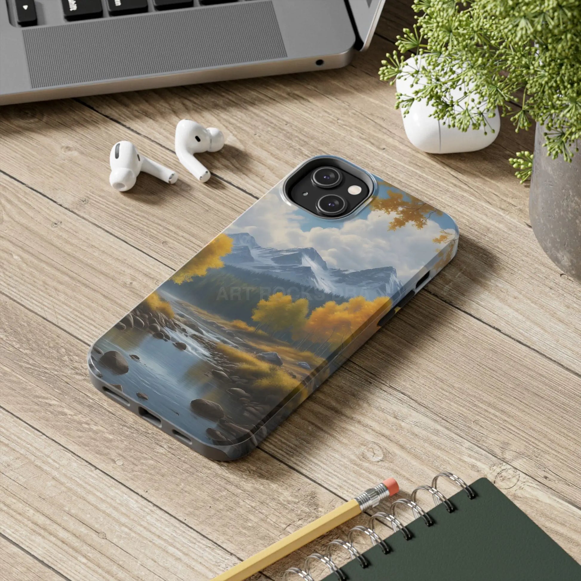 Aspens in The Mountains Tough Phone Cases Nature Phone Cover Outdoor Adventure Gift Protective Cases Wildlife-Inspired