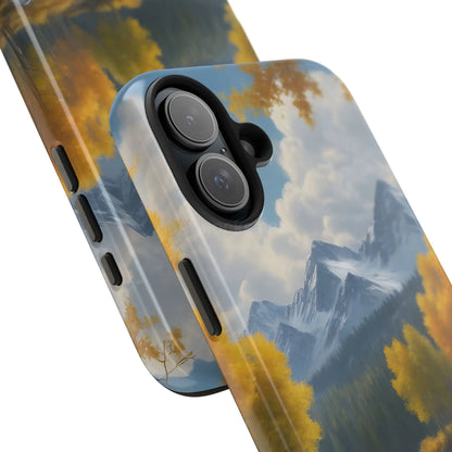 Aspens in The Mountains Tough Phone Cases Nature Phone Cover Outdoor Adventure Gift Protective Cases Wildlife-Inspired