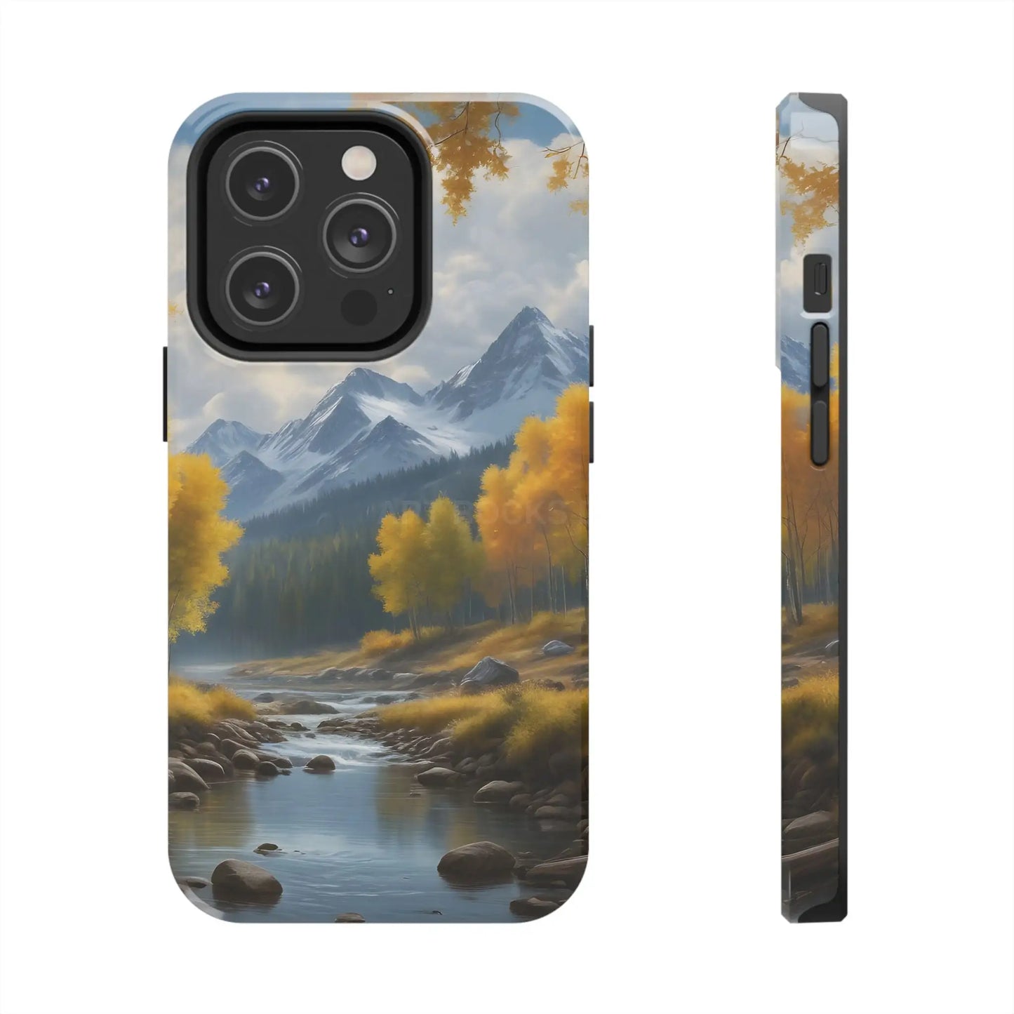 Aspens in The Mountains Tough Phone Cases Nature Phone Cover Outdoor Adventure Gift Protective Cases Wildlife-Inspired