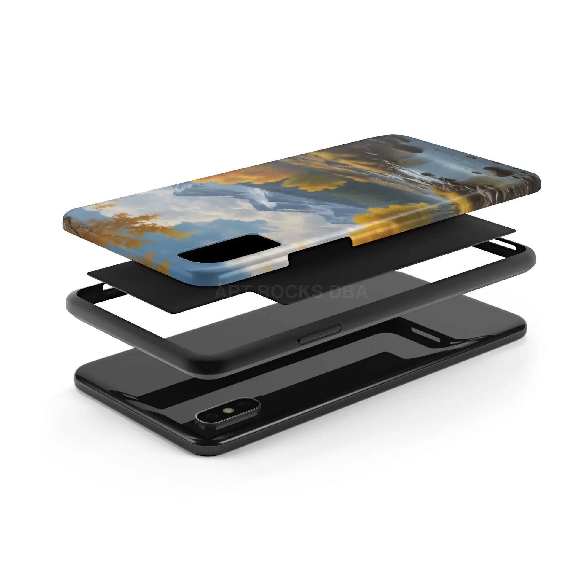 Aspens in The Mountains Tough Phone Cases Nature Phone Cover Outdoor Adventure Gift Protective Cases Wildlife-Inspired