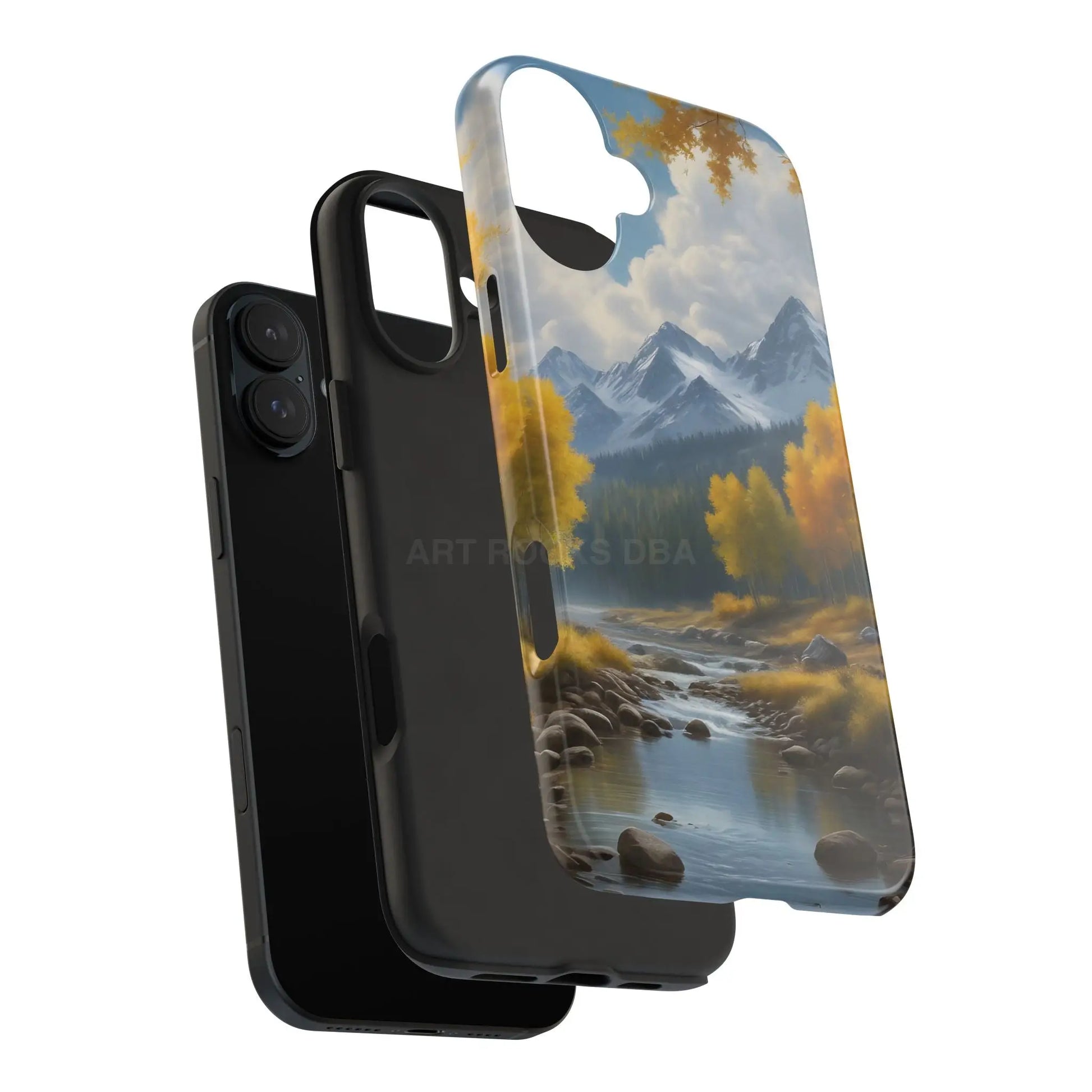 Aspens in The Mountains Tough Phone Cases Nature Phone Cover Outdoor Adventure Gift Protective Cases Wildlife-Inspired