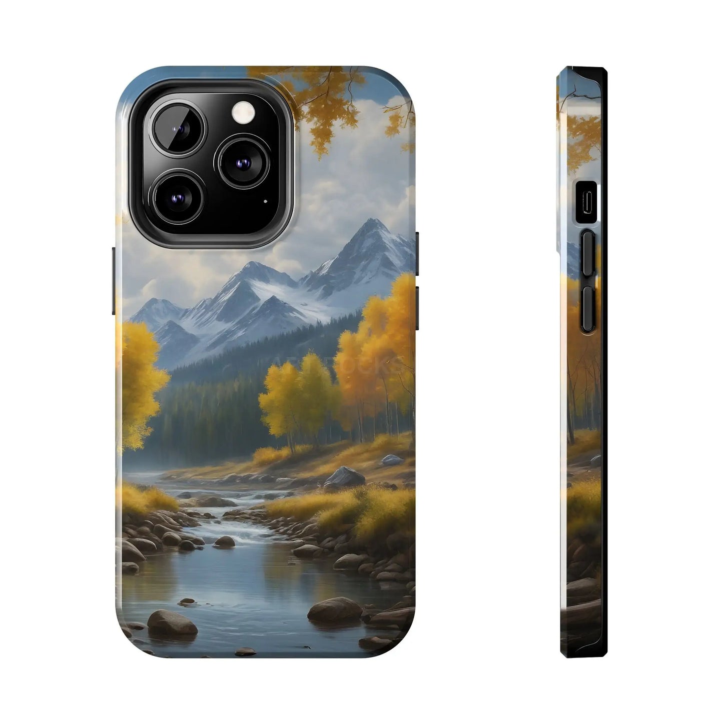 Aspens in The Mountains Tough Phone Cases Nature Phone Cover Outdoor Adventure Gift Protective Cases Wildlife-Inspired