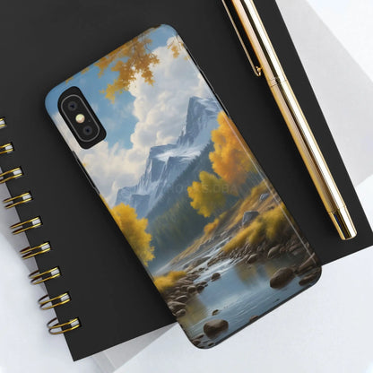 Aspens in The Mountains Tough Phone Cases Nature Phone Cover Outdoor Adventure Gift Protective Cases Wildlife-Inspired