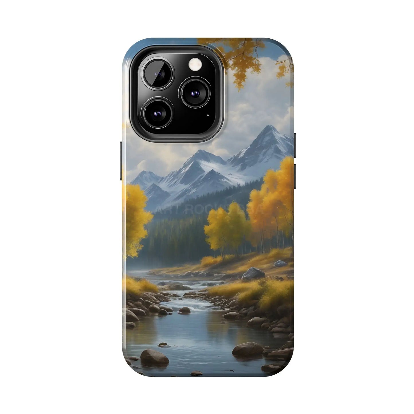 Aspens in The Mountains Tough Phone Cases Nature Phone Cover Outdoor Adventure Gift Protective Cases Wildlife-Inspired