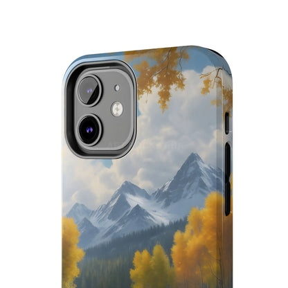Aspens in The Mountains Tough Phone Cases Nature Phone Cover Outdoor Adventure Gift Protective Cases Wildlife-Inspired