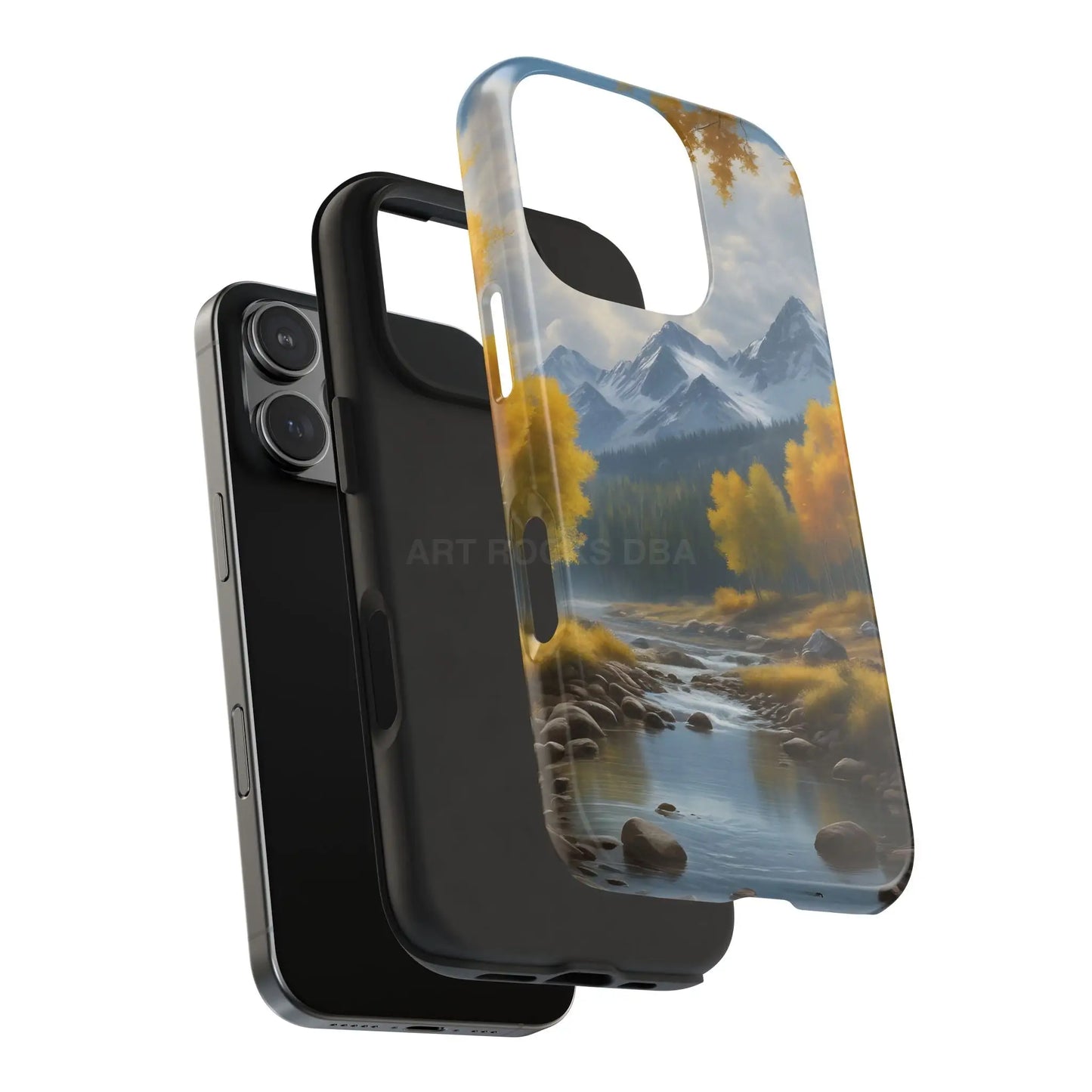 Aspens in The Mountains Tough Phone Cases Nature Phone Cover Outdoor Adventure Gift Protective Cases Wildlife-Inspired