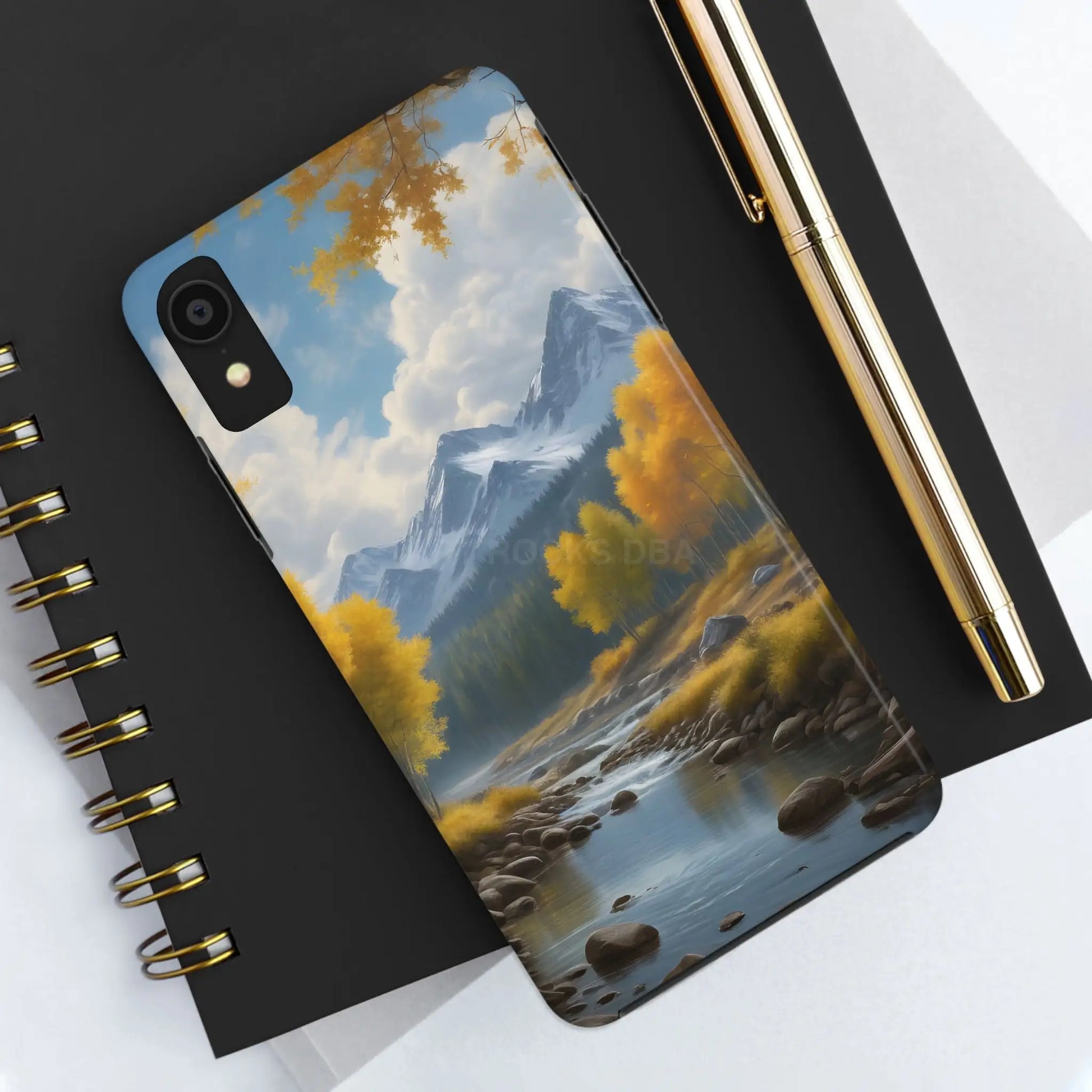 Aspens in The Mountains Tough Phone Cases Nature Phone Cover Outdoor Adventure Gift Protective Cases Wildlife-Inspired