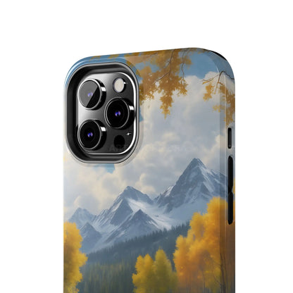 Aspens in The Mountains Tough Phone Cases Nature Phone Cover Outdoor Adventure Gift Protective Cases Wildlife-Inspired
