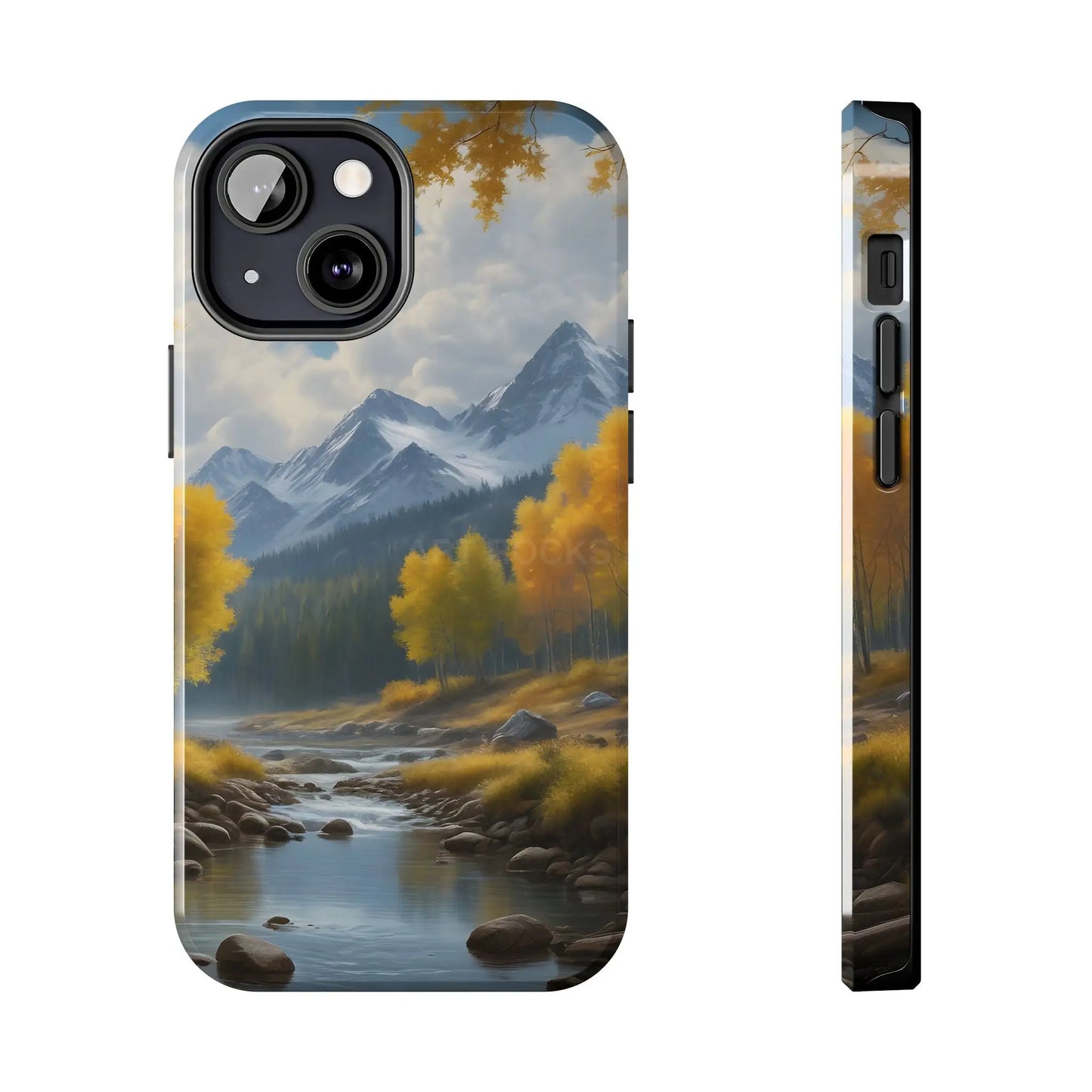 Aspens in The Mountains Tough Phone Cases Nature Phone Cover Outdoor Adventure Gift Protective Cases Wildlife-Inspired