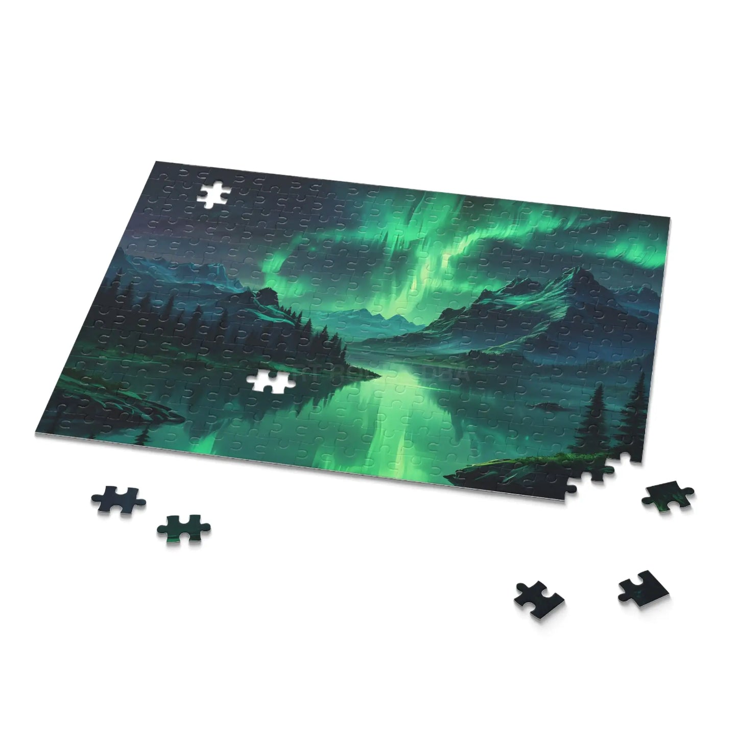 Aurora Borealis Jigsaw Puzzle- 120/252/500 pieces - Puzzle
