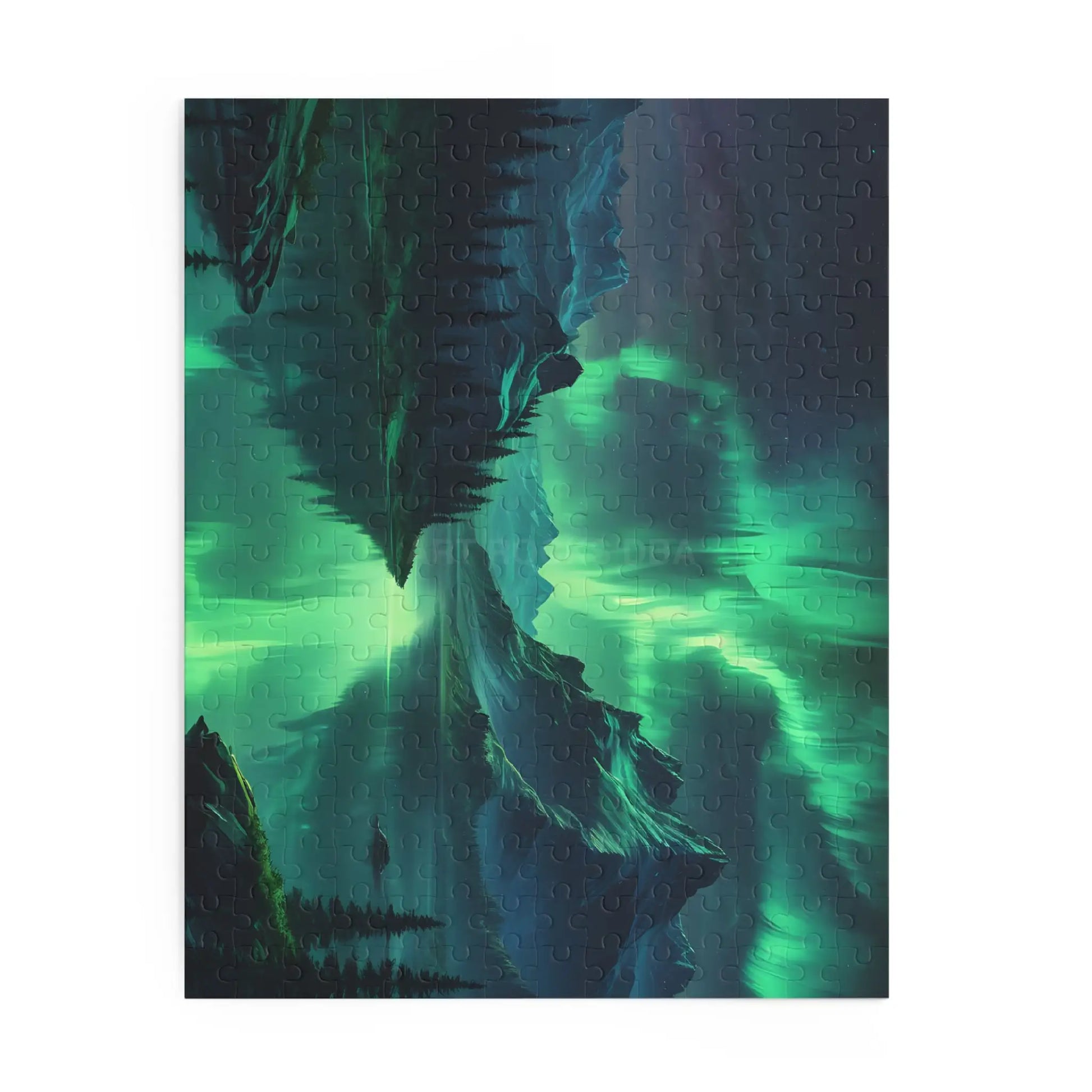 Aurora Borealis Jigsaw Puzzle- 120/252/500 pieces - Puzzle