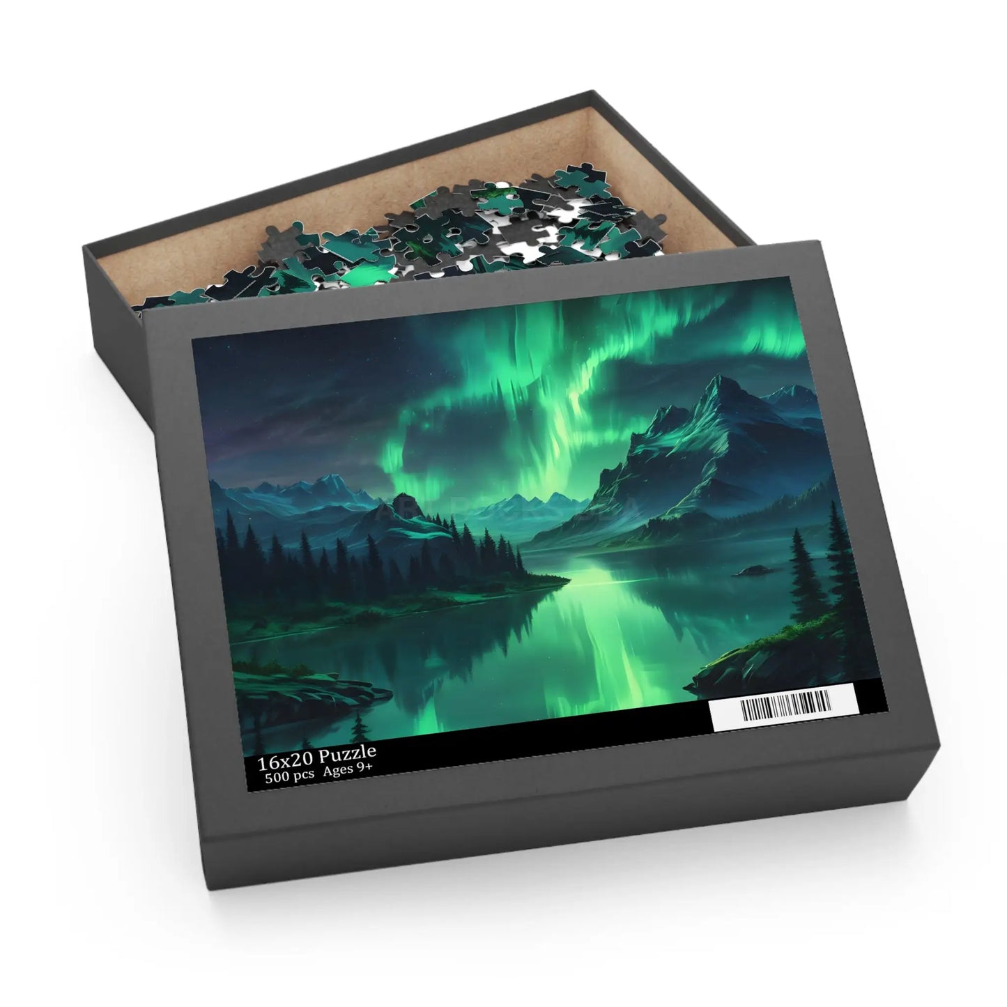 Aurora Borealis Jigsaw Puzzle- 120/252/500 pieces - Puzzle