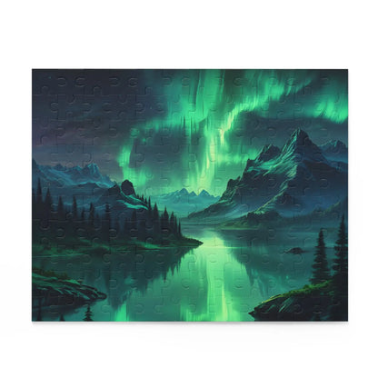 Aurora Borealis Jigsaw Puzzle- 120/252/500 pieces - Puzzle