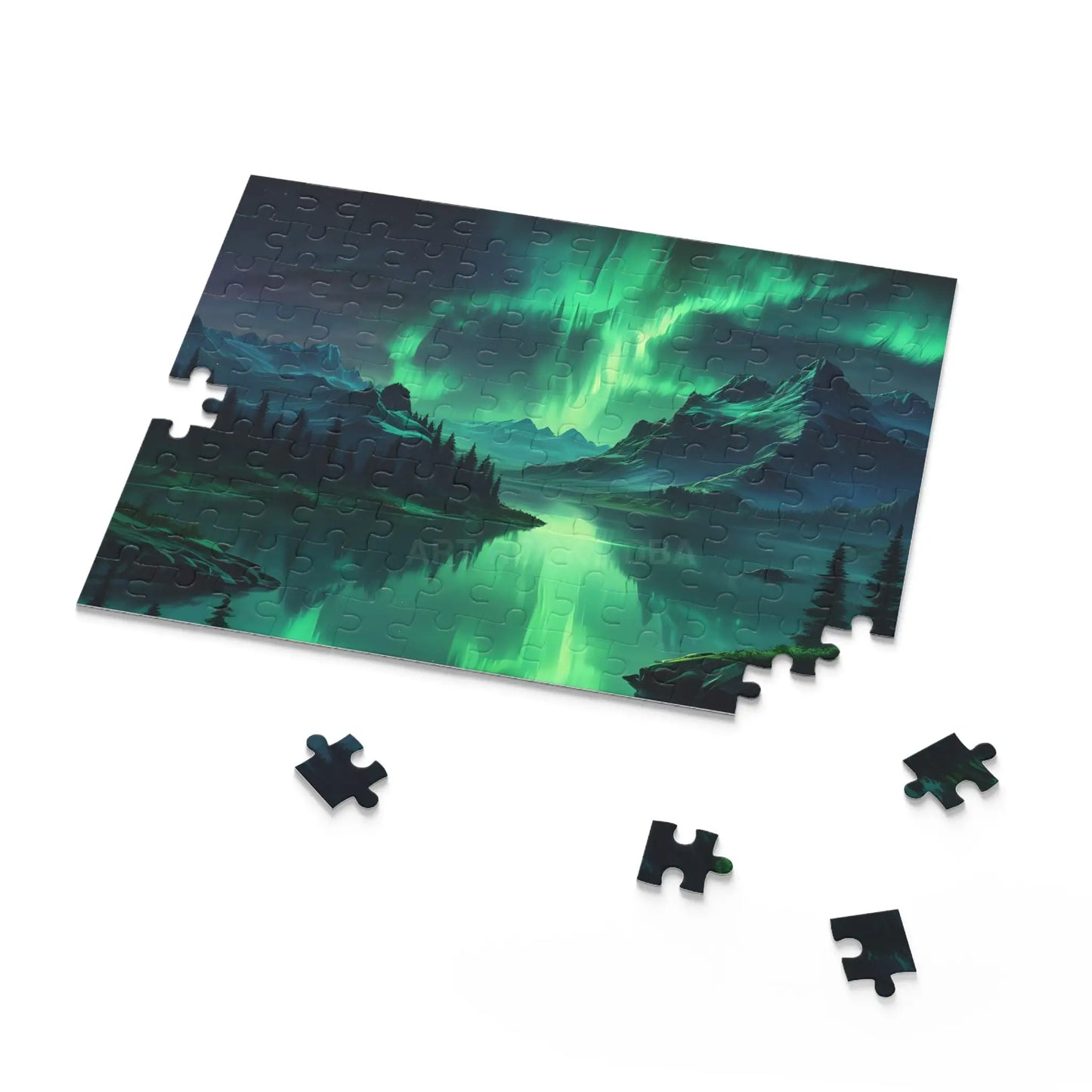 Aurora Borealis Jigsaw Puzzle- 120/252/500 pieces - Puzzle