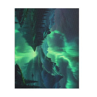 Aurora Borealis Jigsaw Puzzle- 120/252/500 pieces - Puzzle