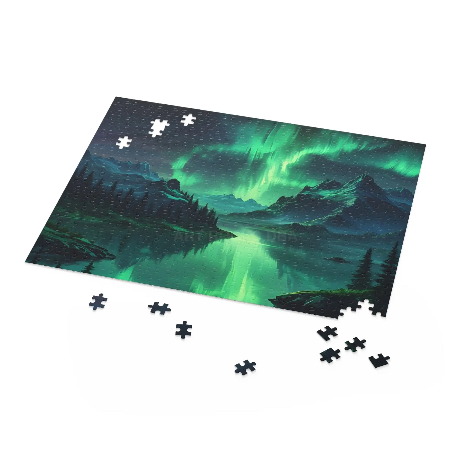 Aurora Borealis Jigsaw Puzzle- 120/252/500 pieces - Puzzle
