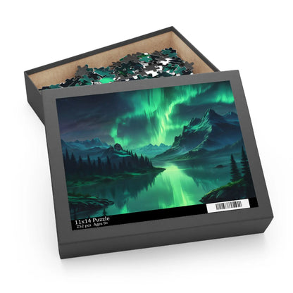 Aurora Borealis Jigsaw Puzzle- 120/252/500 pieces - Puzzle