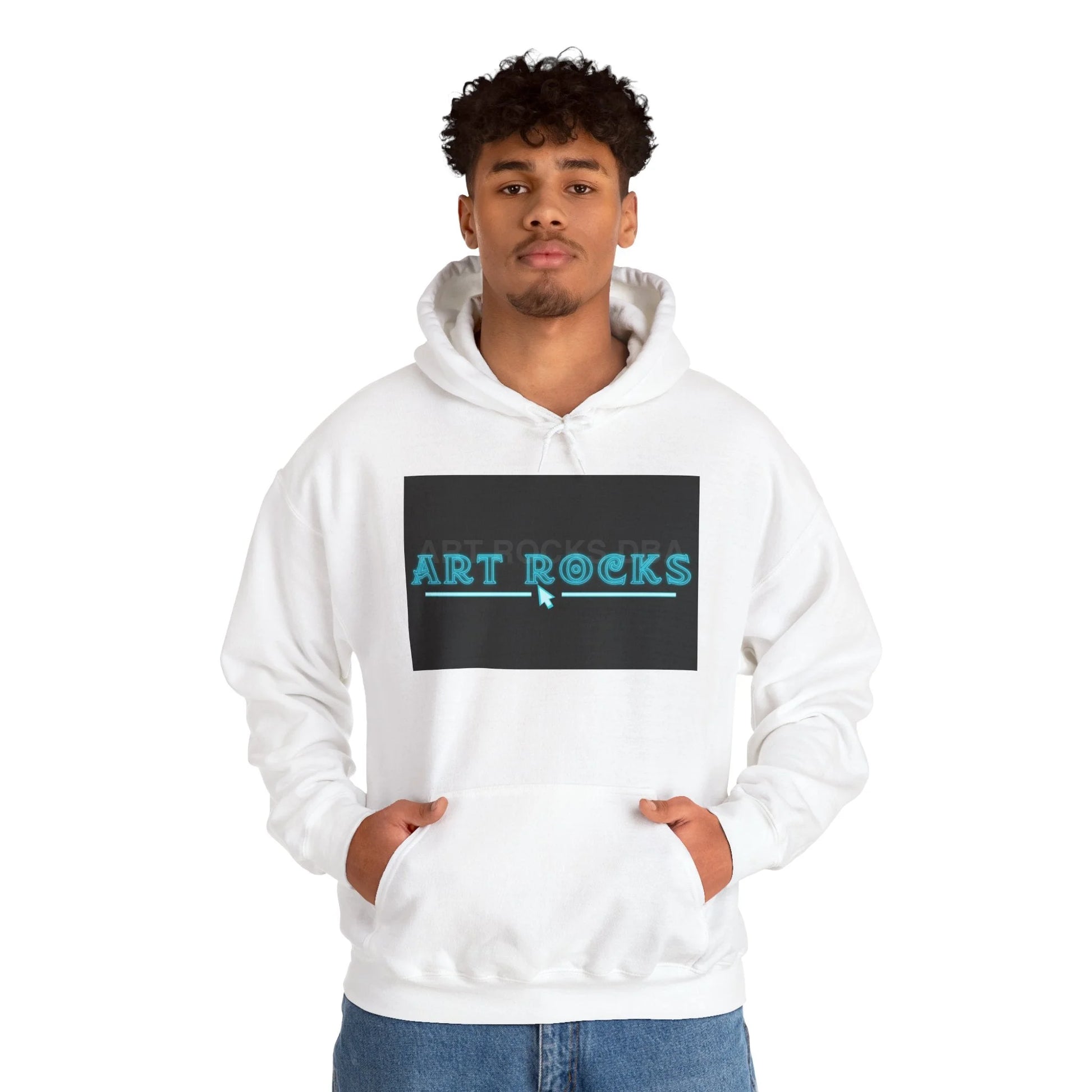 Aurora Borealis Sweatshirt Unisex Hooded Sweatshirt - Cozy Graphic Hoodie for Art Lovers Winter Gift Casual Wear Art