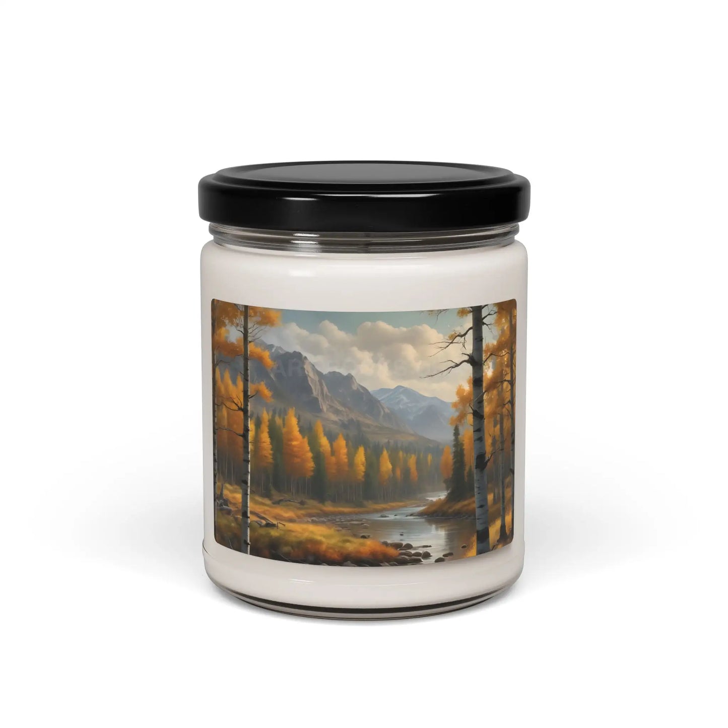 Autumn Aspens Scented Candle Cozy Home Decor Gift for Her Relaxation Fall Aromatherapy Nature Lover’s Candle - Coconut