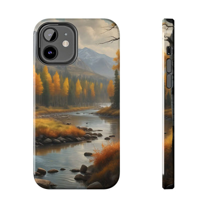 Autumn Aspens Tough Phone Cases – Durable Covers for Outdoor Lovers Perfect Gift for Adventurers Nature Enthusiasts