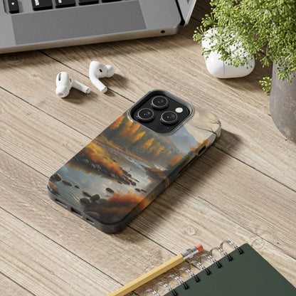 Autumn Aspens Tough Phone Cases – Durable Covers for Outdoor Lovers Perfect Gift for Adventurers Nature Enthusiasts
