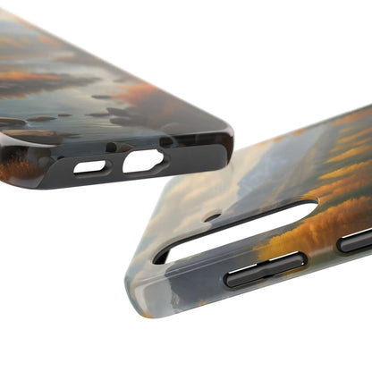 Autumn Aspens Tough Phone Cases – Durable Covers for Outdoor Lovers Perfect Gift for Adventurers Nature Enthusiasts