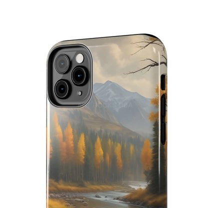 Autumn Aspens Tough Phone Cases – Durable Covers for Outdoor Lovers Perfect Gift for Adventurers Nature Enthusiasts