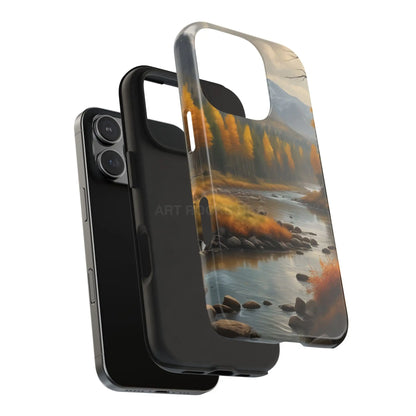 Autumn Aspens Tough Phone Cases – Durable Covers for Outdoor Lovers Perfect Gift for Adventurers Nature Enthusiasts