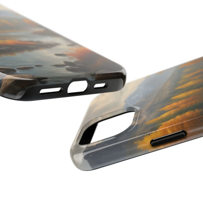 Autumn Aspens Tough Phone Cases – Durable Covers for Outdoor Lovers Perfect Gift for Adventurers Nature Enthusiasts