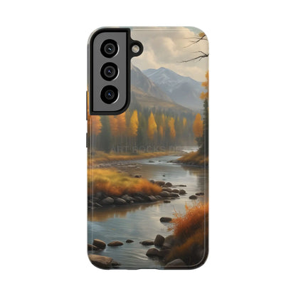 Autumn Aspens Tough Phone Cases – Durable Covers for Outdoor Lovers Perfect Gift for Adventurers Nature Enthusiasts