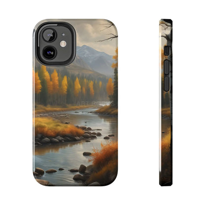 Autumn Aspens Tough Phone Cases – Durable Covers for Outdoor Lovers Perfect Gift for Adventurers Nature Enthusiasts
