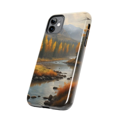 Autumn Aspens Tough Phone Cases – Durable Covers for Outdoor Lovers Perfect Gift for Adventurers Nature Enthusiasts