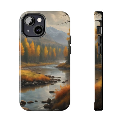 Autumn Aspens Tough Phone Cases – Durable Covers for Outdoor Lovers Perfect Gift for Adventurers Nature Enthusiasts