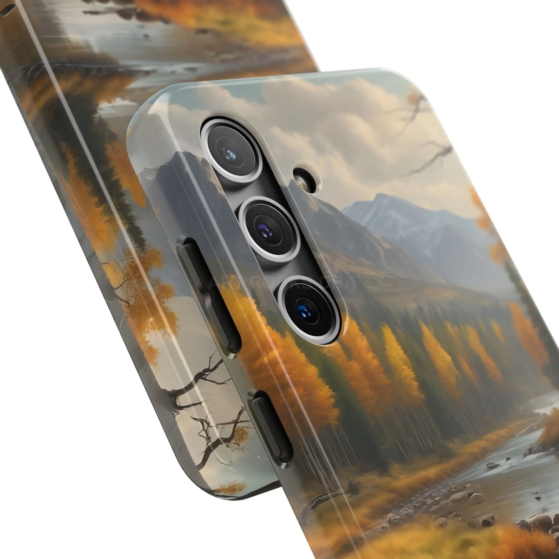 Autumn Aspens Tough Phone Cases – Durable Covers for Outdoor Lovers Perfect Gift for Adventurers Nature Enthusiasts