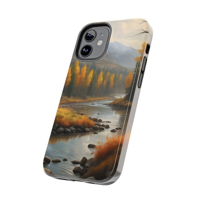 Autumn Aspens Tough Phone Cases – Durable Covers for Outdoor Lovers Perfect Gift for Adventurers Nature Enthusiasts