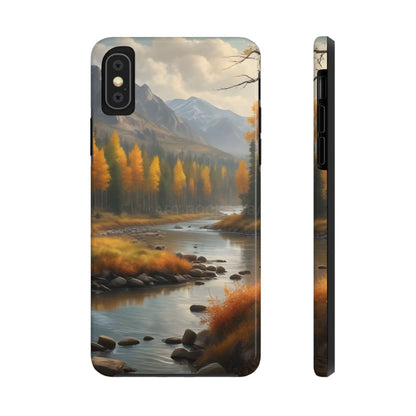 Autumn Aspens Tough Phone Cases – Durable Covers for Outdoor Lovers Perfect Gift for Adventurers Nature Enthusiasts