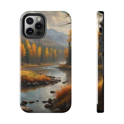 Autumn Aspens Tough Phone Cases – Durable Covers for Outdoor Lovers Perfect Gift for Adventurers Nature Enthusiasts