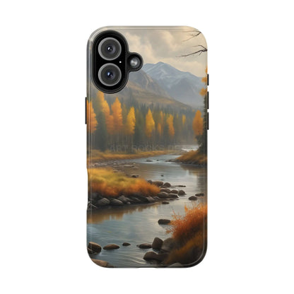 Autumn Aspens Tough Phone Cases – Durable Covers for Outdoor Lovers Perfect Gift for Adventurers Nature Enthusiasts