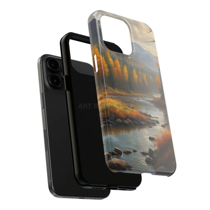 Autumn Aspens Tough Phone Cases – Durable Covers for Outdoor Lovers Perfect Gift for Adventurers Nature Enthusiasts