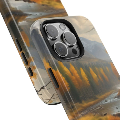 Autumn Aspens Tough Phone Cases – Durable Covers for Outdoor Lovers Perfect Gift for Adventurers Nature Enthusiasts