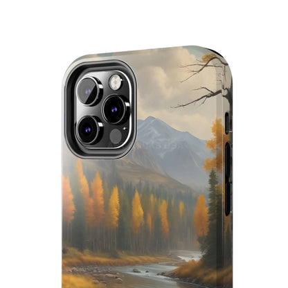 Autumn Aspens Tough Phone Cases – Durable Covers for Outdoor Lovers Perfect Gift for Adventurers Nature Enthusiasts
