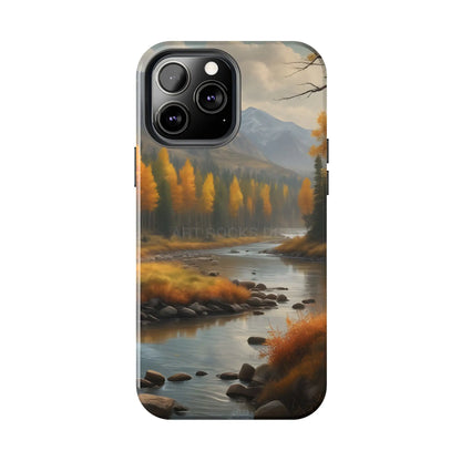 Autumn Aspens Tough Phone Cases – Durable Covers for Outdoor Lovers Perfect Gift for Adventurers Nature Enthusiasts