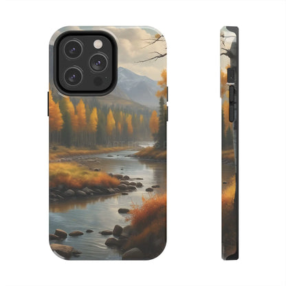 Autumn Aspens Tough Phone Cases – Durable Covers for Outdoor Lovers Perfect Gift for Adventurers Nature Enthusiasts