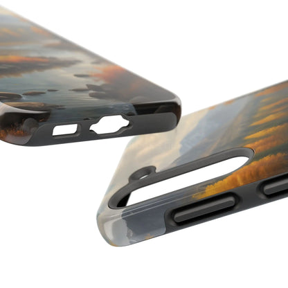 Autumn Aspens Tough Phone Cases – Durable Covers for Outdoor Lovers Perfect Gift for Adventurers Nature Enthusiasts