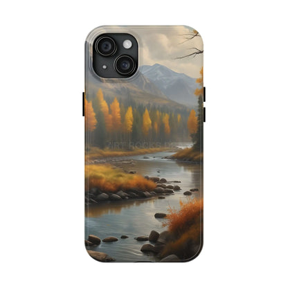Autumn Aspens Tough Phone Cases – Durable Covers for Outdoor Lovers Perfect Gift for Adventurers Nature Enthusiasts