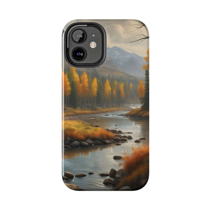Autumn Aspens Tough Phone Cases – Durable Covers for Outdoor Lovers Perfect Gift for Adventurers Nature Enthusiasts