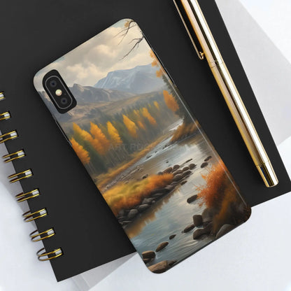 Autumn Aspens Tough Phone Cases – Durable Covers for Outdoor Lovers Perfect Gift for Adventurers Nature Enthusiasts