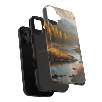 Autumn Aspens Tough Phone Cases – Durable Covers for Outdoor Lovers Perfect Gift for Adventurers Nature Enthusiasts