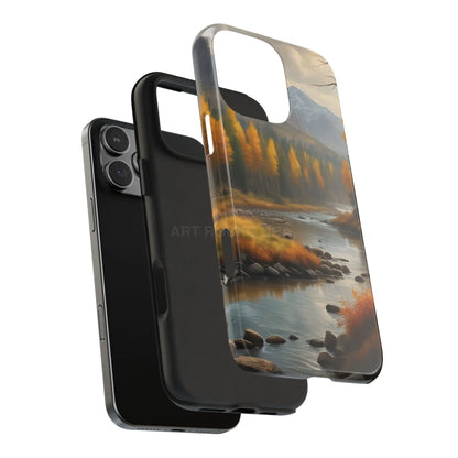Autumn Aspens Tough Phone Cases – Durable Covers for Outdoor Lovers Perfect Gift for Adventurers Nature Enthusiasts